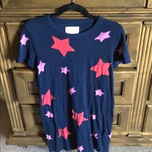 Current/Elliot T shirt Star mini dress